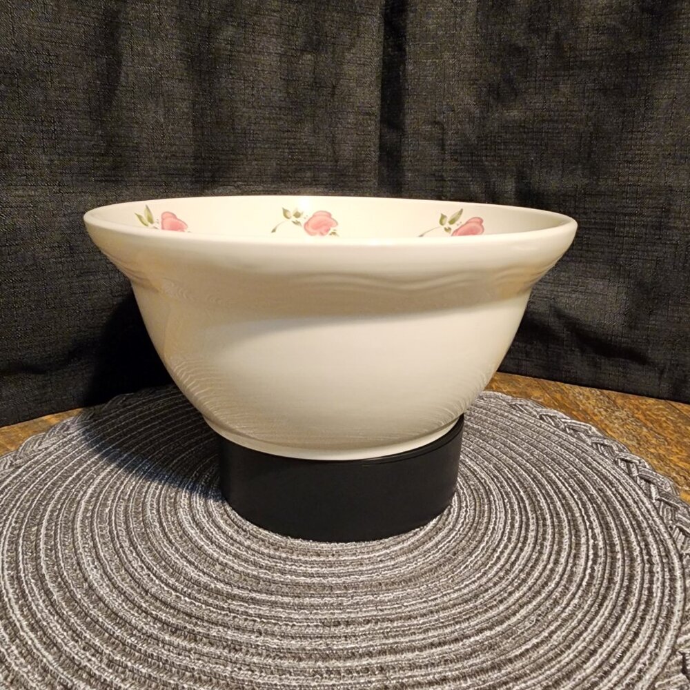 Gibson Ceramic Dish with Floral Pattern - Picture 4 of 5